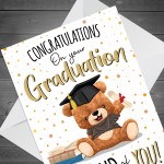 Graduation Cards Proud Of You Card For Daughter Son Novelty