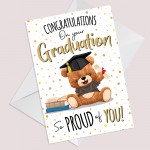 Graduation Cards Proud Of You Card For Daughter Son Novelty