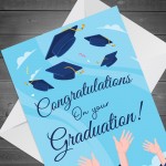Card For Graduation Congratulations On Your Graduation Card