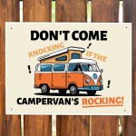 Funny Campervan Sign Dont Come Knocking Sign Campervan Decor
