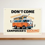 Funny Campervan Sign Dont Come Knocking Sign Campervan Decor