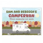 PERSONALISED Campervan Sign Novelty Plaque Travel Hanging Sign