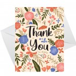 Thank You Cards Multipack 6 Unqiue Cards For Teachers Volunteers