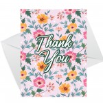 Thank You Cards Multipack 6 Unqiue Cards For Teachers Volunteers