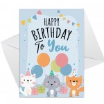 Birthday Card Multipack 6 Pack of Birthday Cards Children Kids