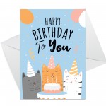 Birthday Card Multipack 6 Pack of Birthday Cards Children Kids