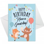 Birthday Card Multipack 6 Pack of Birthday Cards Children Kids