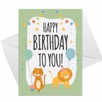 Birthday Card Multipack 6 Pack of Birthday Cards Children Kids