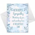 Sympathy Cards Pack of 6 Sympathy Cards Condolence Card