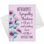 Sympathy Cards Pack of 6 Sympathy Cards Condolence Card