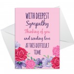 Sympathy Cards Pack of 6 Sympathy Cards Condolence Card