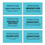 Coupon Book Gift For Boyfriend Love Coupons For Him Couples Gift