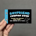 Gift For Boyfriend Coupon Book Couples Gift Fun Coupon Book