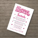 PERSONALISED 30th Birthday Gifts For Her Gift For Daughter A4