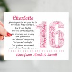 Personalised 18th Birthday Gift for Him Men Son A3 Framed Print