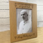 In Loving Memory Memorial Photo Frame Of Dad Memorial Gift