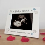 Personalised Baby Scan 7x5 Photo Frame Keepsake Baby Boy Gifts