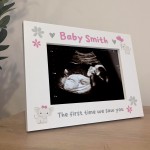 Personalised Baby Scan 7x5 Photo Frame Keepsake Pregnancy Scan 