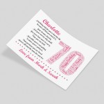 Personalised 70th Birthday Gifts for Her Women Wife Mum Nanny