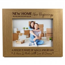 NEW HOME New Beginnings Photo Frame Gift For NEW HOME FIRST HOME