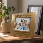 NEW HOME New Beginnings Photo Frame Gift For NEW HOME FIRST HOME