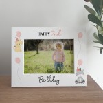 2nd Birthday Gifts For Daughter White Wood 7x5 Picture Frame