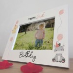 2nd Birthday Gifts For Daughter White Wood 7x5 Picture Frame