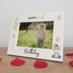 2nd Birthday Gifts For Daughter White Wood 7x5 Picture Frame