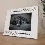 Dog Memorial Photo Frame You Left Paw Prints On Our Hearts