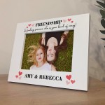 PERSONALISED FRIENDSHIP PHOTO FRAME Gift For Best Friend