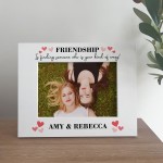 PERSONALISED FRIENDSHIP PHOTO FRAME Gift For Best Friend