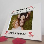 PERSONALISED FRIENDSHIP PHOTO FRAME Gift For Best Friend