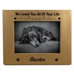 Pet Memorial Picture Frame 7x5 Pet Loss Memorial Gift For Dog