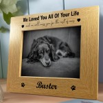 Pet Memorial Picture Frame 7x5 Pet Loss Memorial Gift For Dog