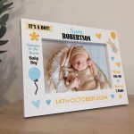 Baby Gift Photo Frame Personalised Gift For Baby Boy New Baby