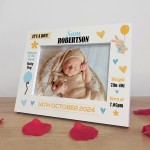 Baby Gift Photo Frame Personalised Gift For Baby Boy New Baby