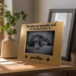 Memorial Photo Frame For Dog Puppy Pet 7x5 Wooden Picture Frame