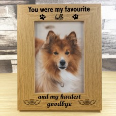 Dog Memorial Photo Frame Gift 7x5 Picture Frame Dog Memorial
