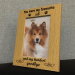 Dog Memorial Photo Frame Gift 7x5 Picture Frame Dog Memorial