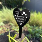 Mum Memorial Grave Plaque Graveside Decoration Plaque Memorial