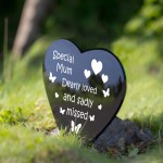 Mum Memorial Grave Plaque Graveside Decoration Plaque Memorial