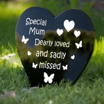 Mum Memorial Grave Plaque Graveside Decoration Plaque Memorial