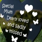 Mum Memorial Grave Plaque Graveside Decoration Plaque Memorial