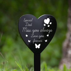 SPECIAL DAD Memorial Plaque Grave Marker Acrylic Memorial Sign