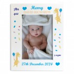 Nursery Picture Frame For Baby Boy Personalised 7x5 Frame