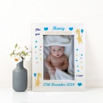 Nursery Picture Frame For Baby Boy Personalised 7x5 Frame