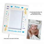Nursery Picture Frame For Baby Boy Personalised 7x5 Frame