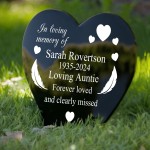Personalised Auntie Memorial Stake Graveside Decoration Marker