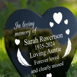 Personalised Auntie Memorial Stake Graveside Decoration Marker
