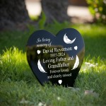 Personalised Father and Grandfather Grave Memorial Stake